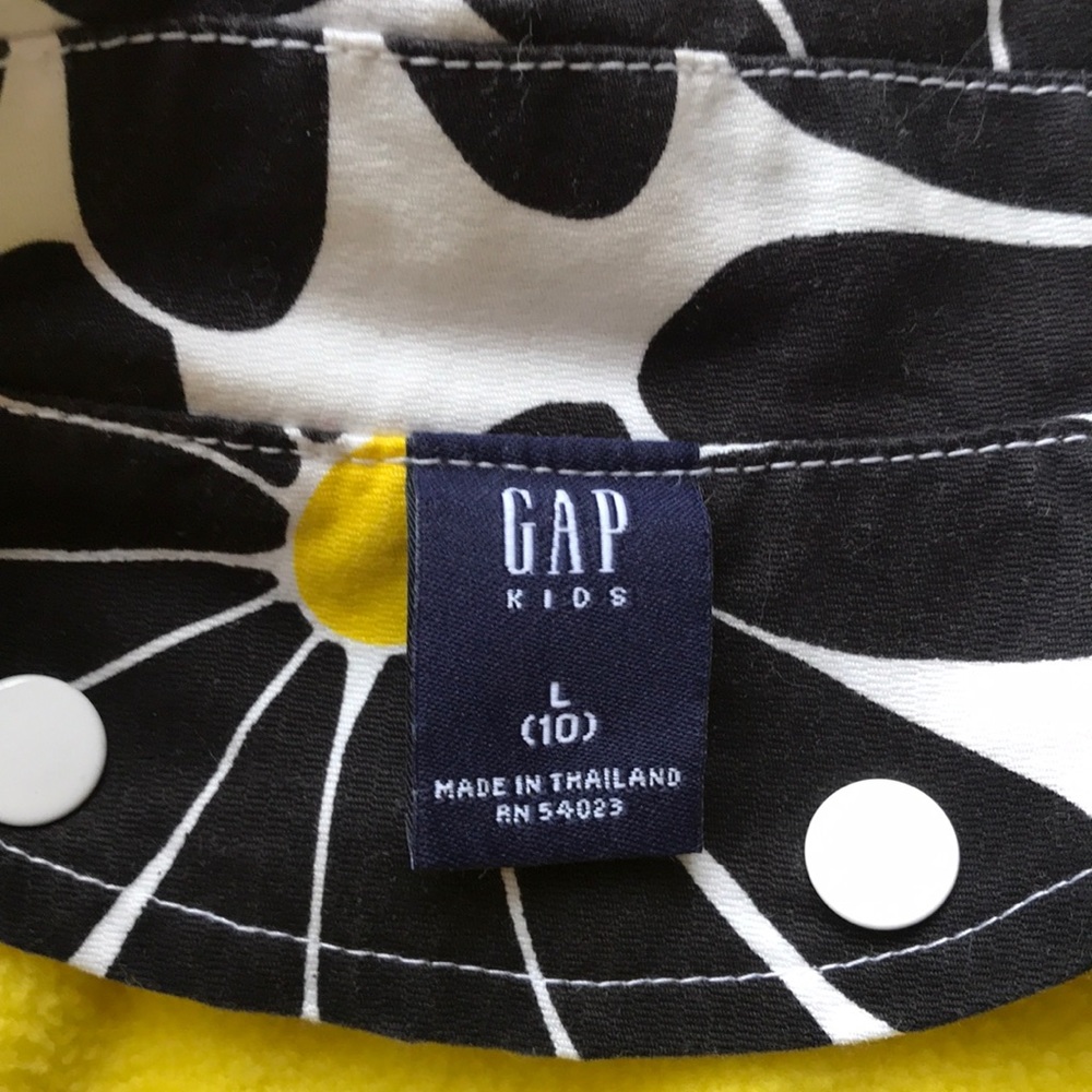 GAP Girls Daisy Waterproof Coat w/detachable fleece lining - Picture 4 of 8